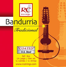 Cargar imagen en el visor de la galería, Juego cuerdas Bandurria tradicional