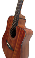 Cargar imagen en el visor de la galería, Marce Acustica NATURAL CAOBA + Funda